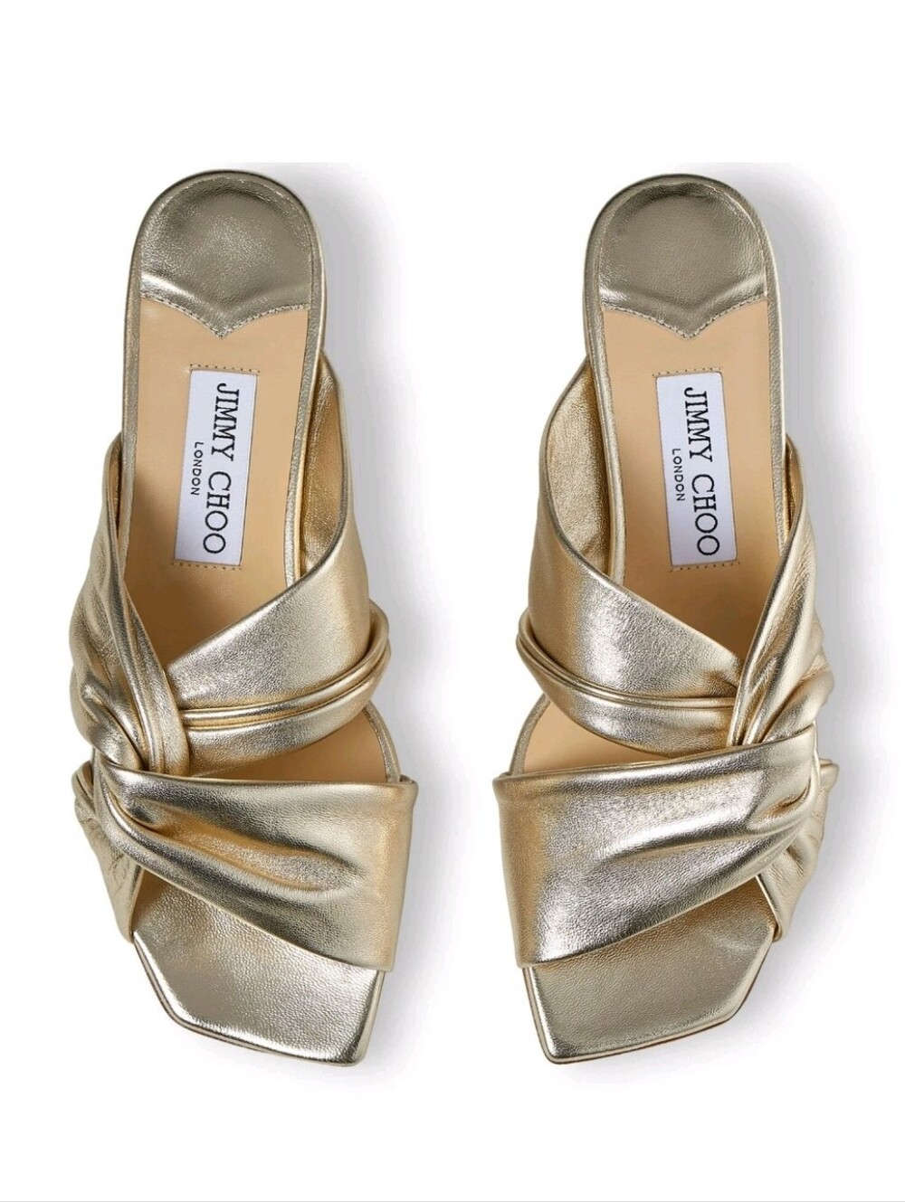 Jimmy Choo Narisa Slides  Size 37 Us Size 6.5